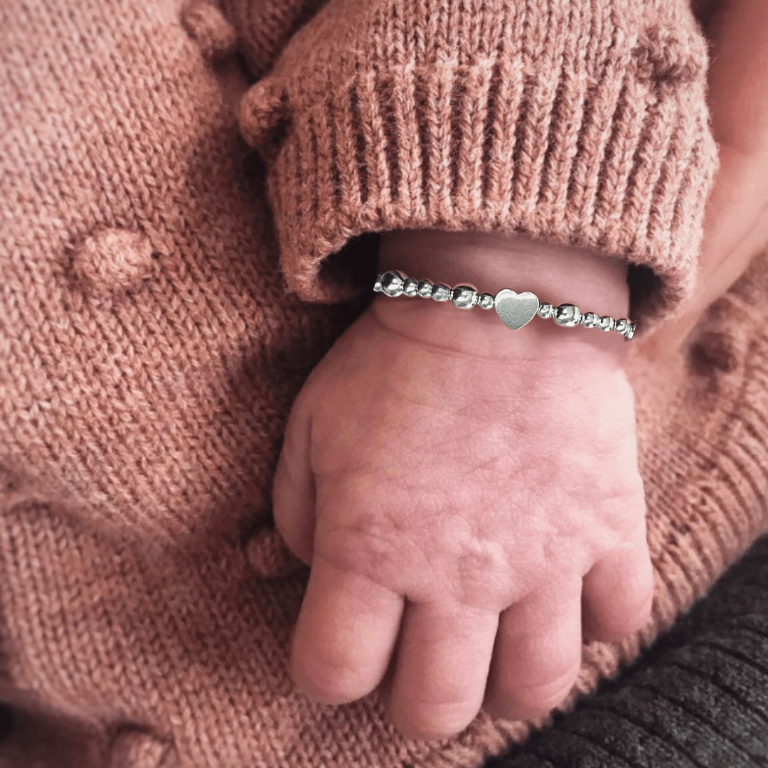 Baby armbandje zilver | Fiona | .925 STERLING ZILVER - Kleine Zus