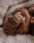 Baby armbandje zilver - edelsteen | Bella | .925 STERLING ZILVER - Kleine Zus