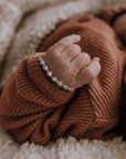 Baby armbandje zilver parels | Luna | .925 STERLING ZILVER - Kleine Zus