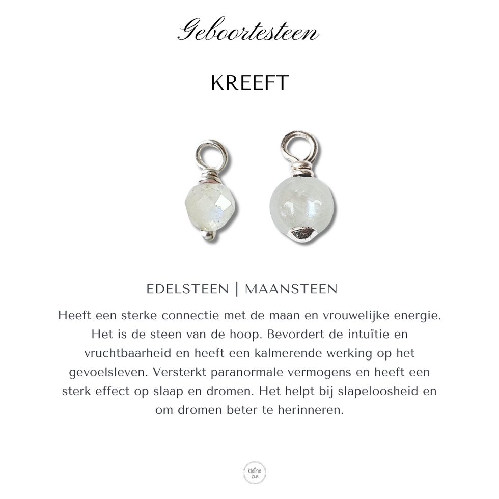 geboortesteen juli kreeft