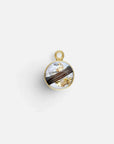 As ketting met hanger met as en haarlok | GOUD - GOLD FILLED - Kleine Zus