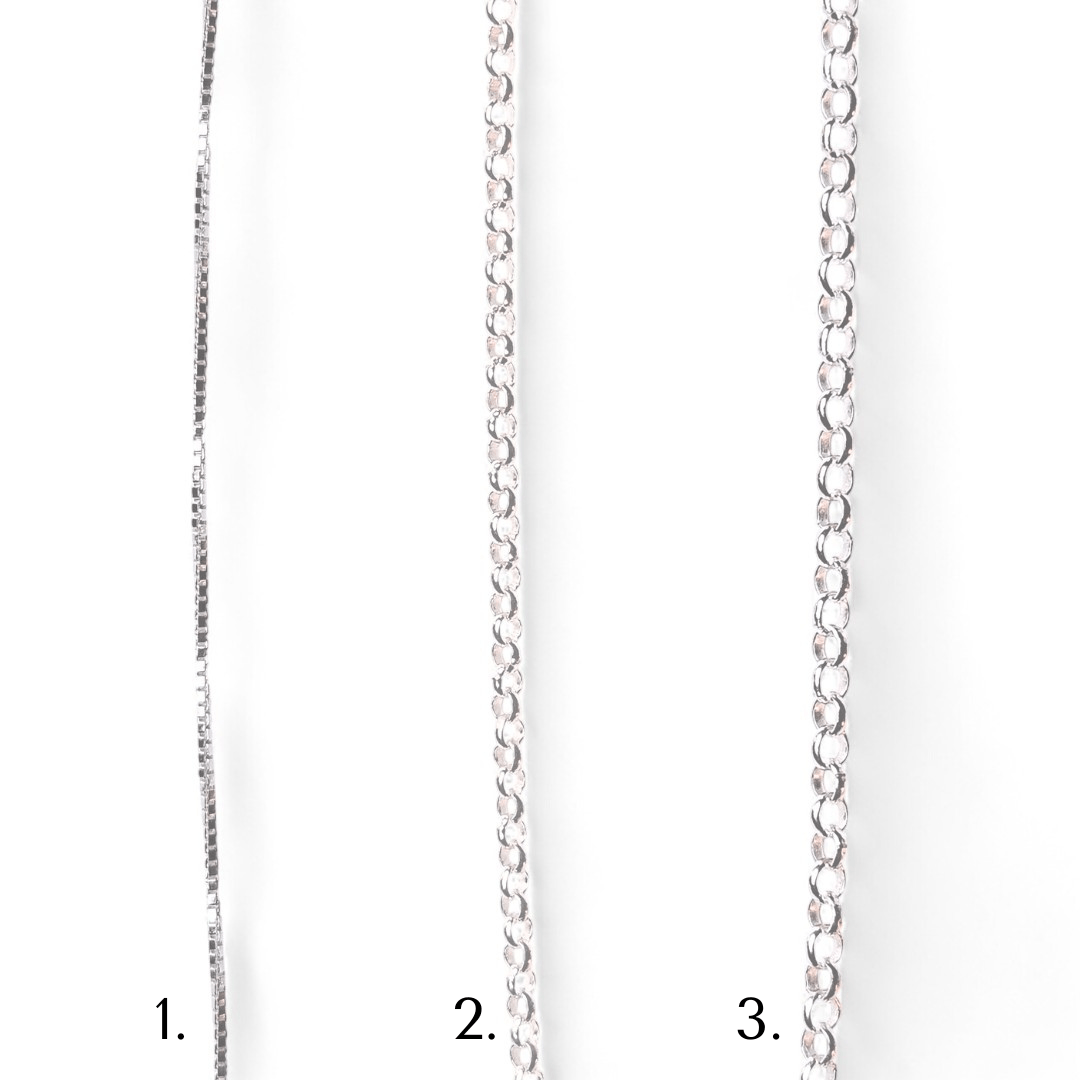 zilveren dames ketting