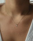 Haarlok sieraad | Ketting met hanger haarlok | GOUD - GOLD FILLED - Kleine Zus