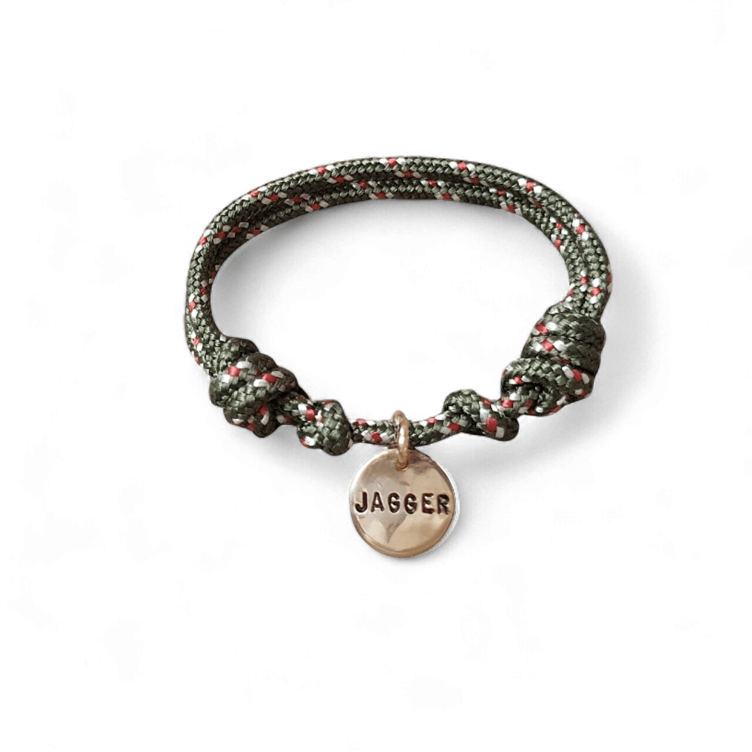 Koordarmband met naam | Jongens | GOUD - GOLD FILLED - Kleine Zus