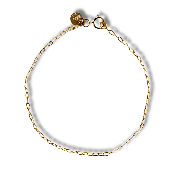 Armband dames| schakel | GOUD - GOLD FILLED - Kleine Zus