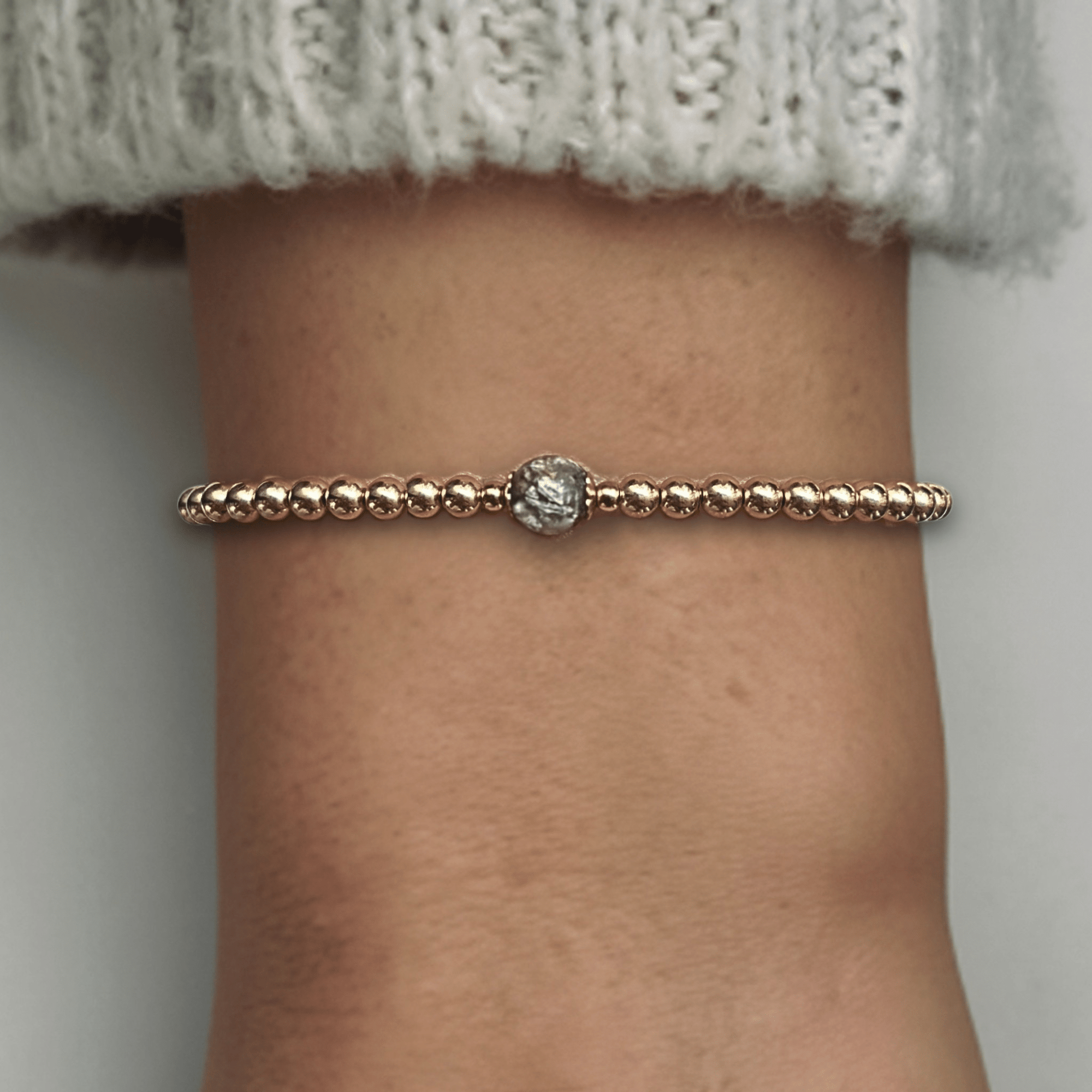 Assieraad | As armband | Juul 3 mm | GOUD - GOLD FILLED - Kleine Zus