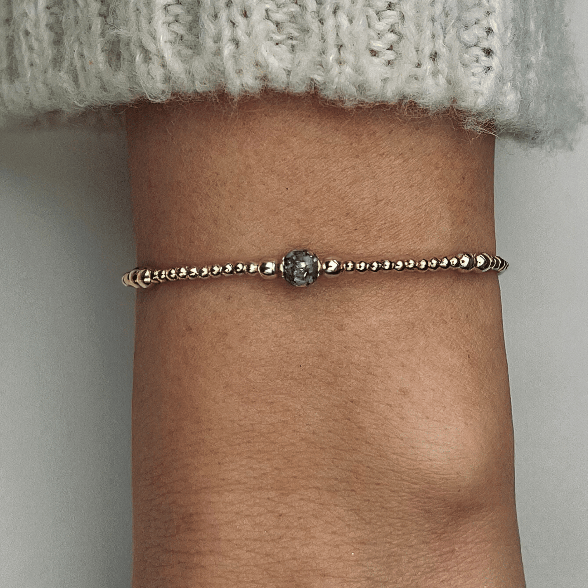 Assieraad | As armband | Pip 2 mm | GOUD - GOLD FILLED - Kleine Zus