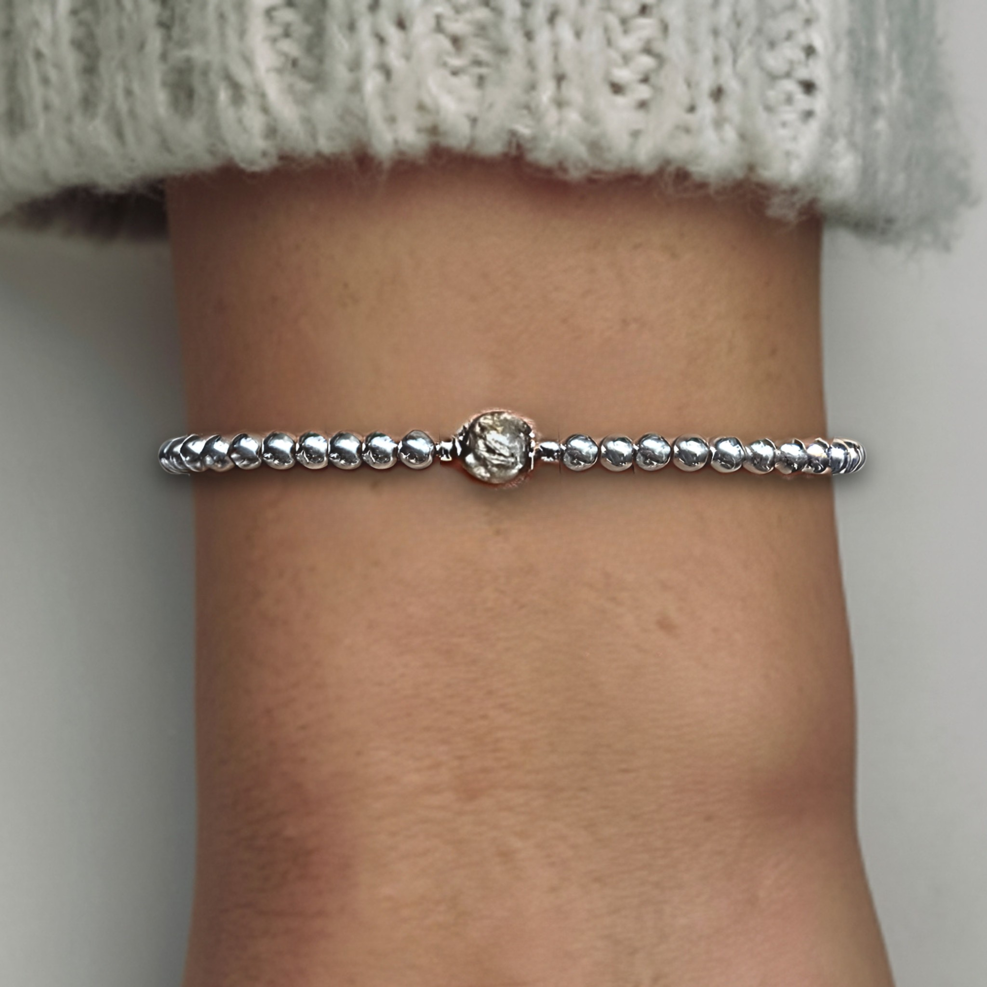Assieraad | As armband | Juul 3 mm | .925 STERLING ZILVER - Kleine Zus