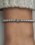 Assieraad | As armband | Jill 4 mm | .925 STERLING ZILVER - Kleine Zus