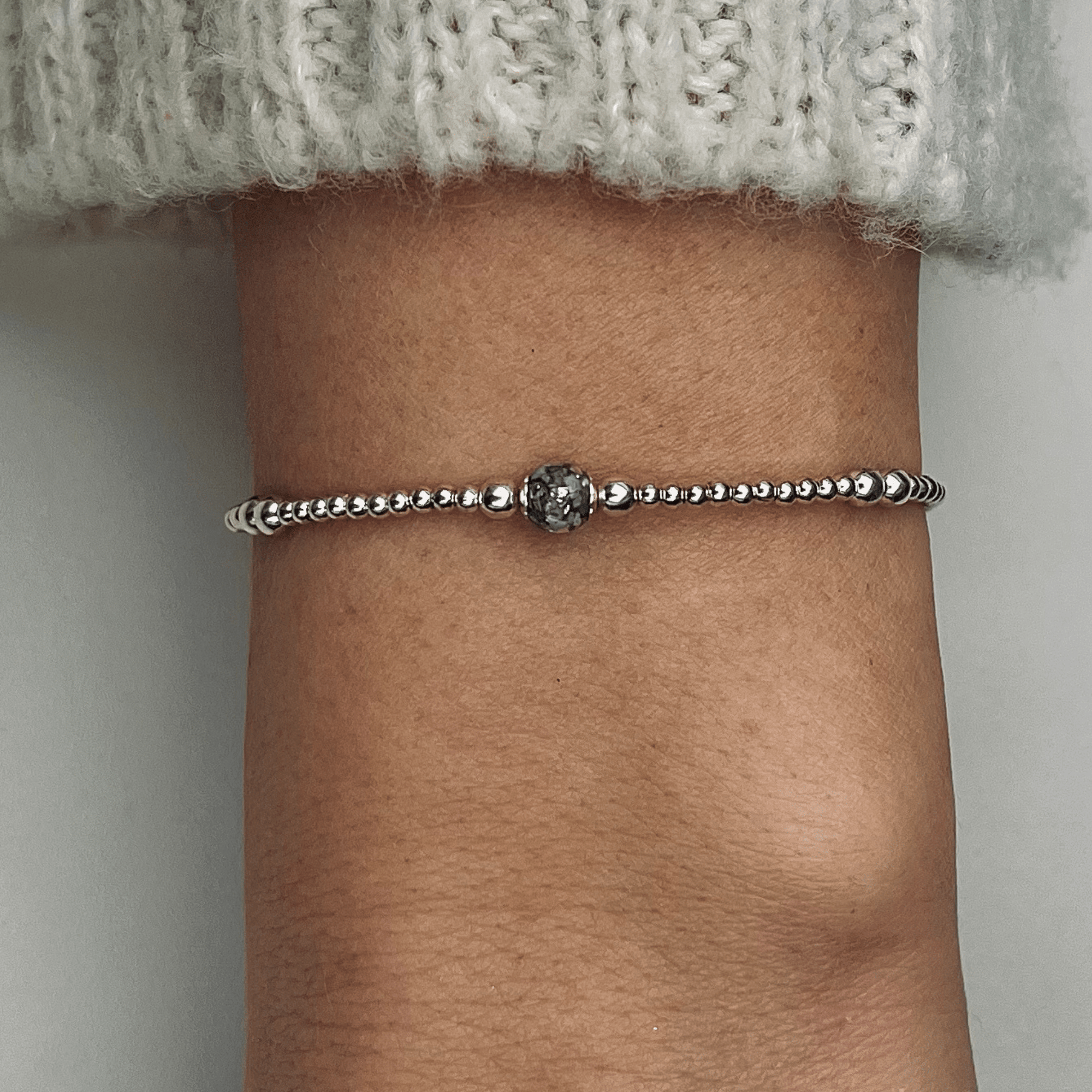 Assieraad | As armband | Pip 2 mm | .925 STERLING ZILVER - Kleine Zus