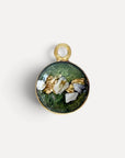 as hanger 14k gold filled goud handgemaakt olijf parelmoer