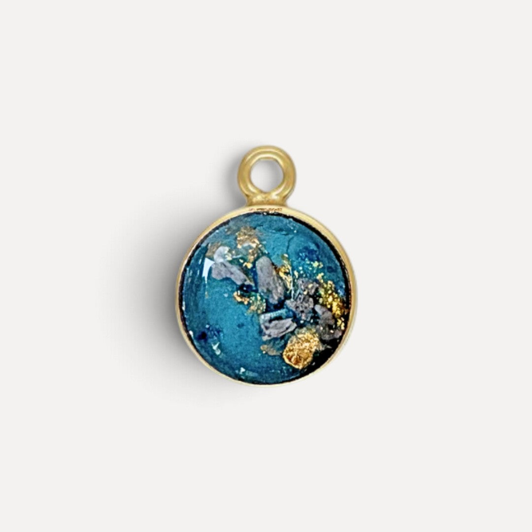as hanger 14k gold filled goud handgemaakt turquoise