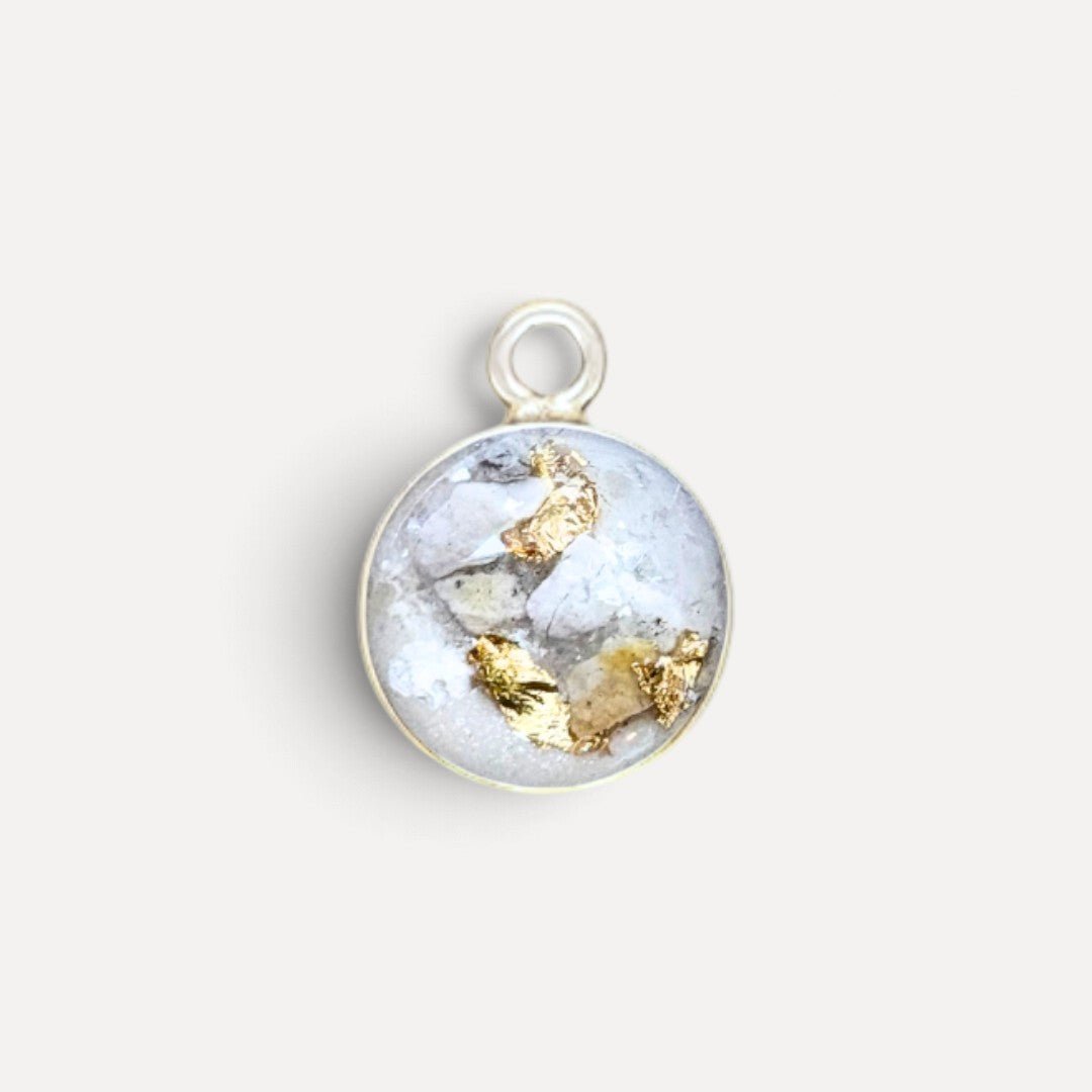 As ketting met as hanger | .925 STERLING ZILVER - WIT - Kleine Zus