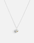 As ketting met as hanger | .925 STERLING ZILVER - WIT - Kleine Zus