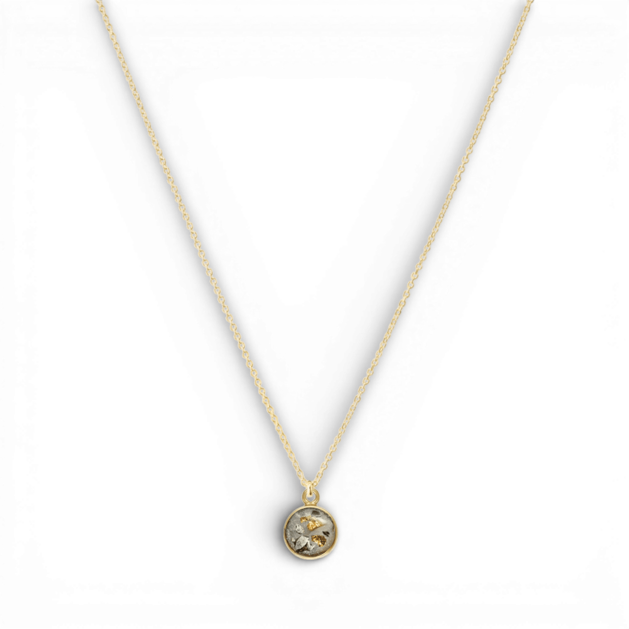 Assieraad | As ketting met ashanger | GOUD - GOLD FILLED - Kleine Zus