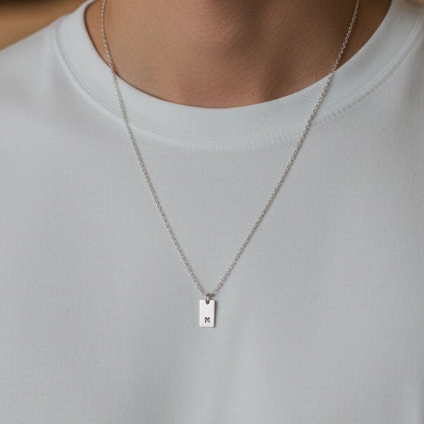 Ketting zilver met datum | Tag | .925 STERLING ZILVER - Kleine Zus